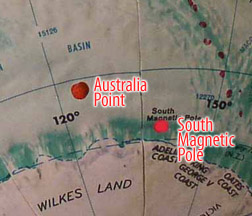 Close to South Magnetic Pole