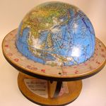 Expanding Earth Knowledge Globe Stand